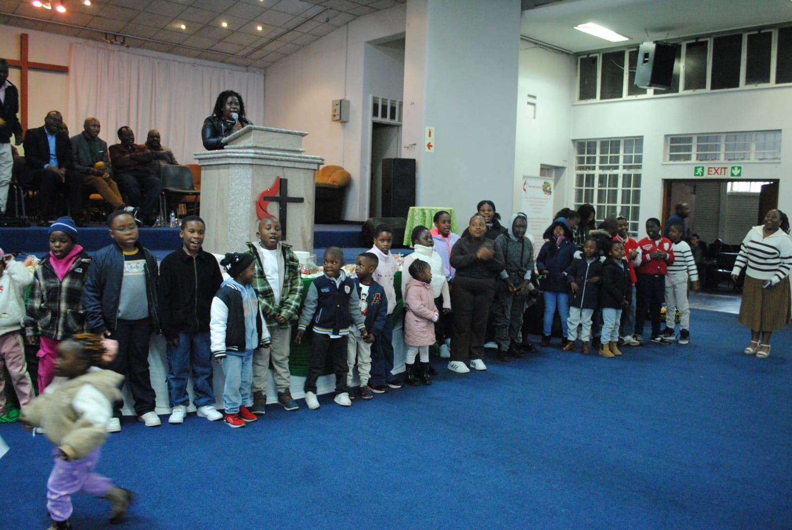 Junior Sunday School children at GUMC