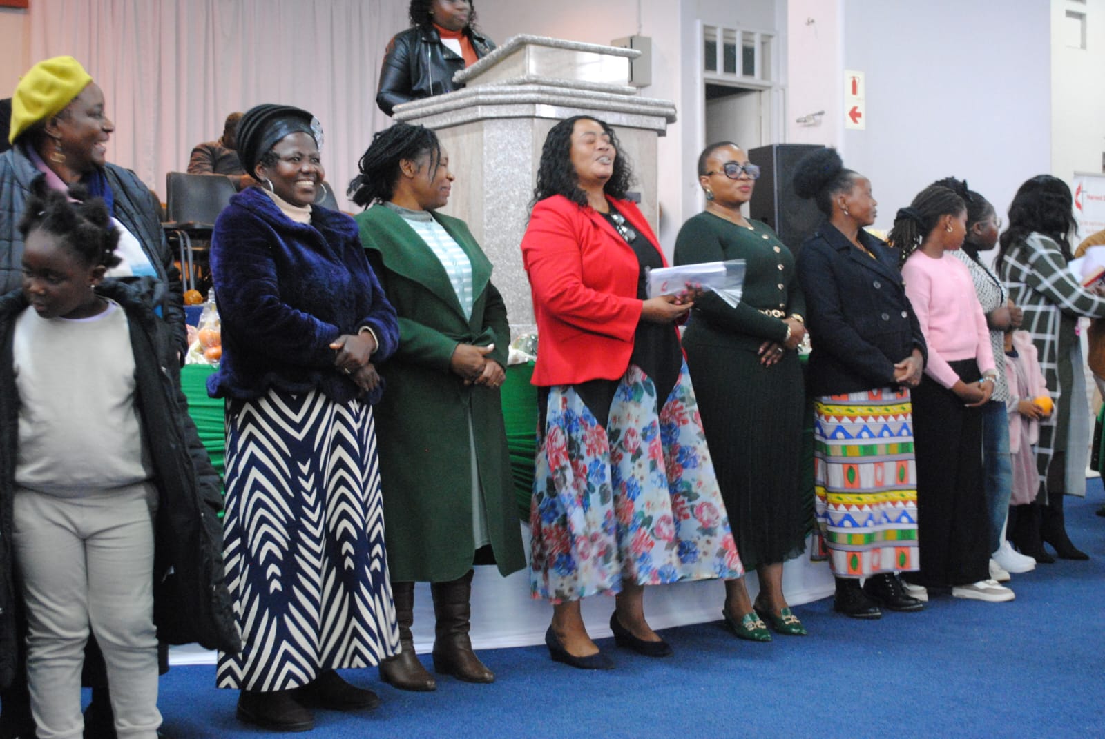 Women's Ministry (Ruwadzano) in worship